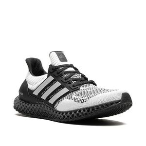 Adidas’s Ultra 4 D  Lace -up  Sneakers Men's Black & White